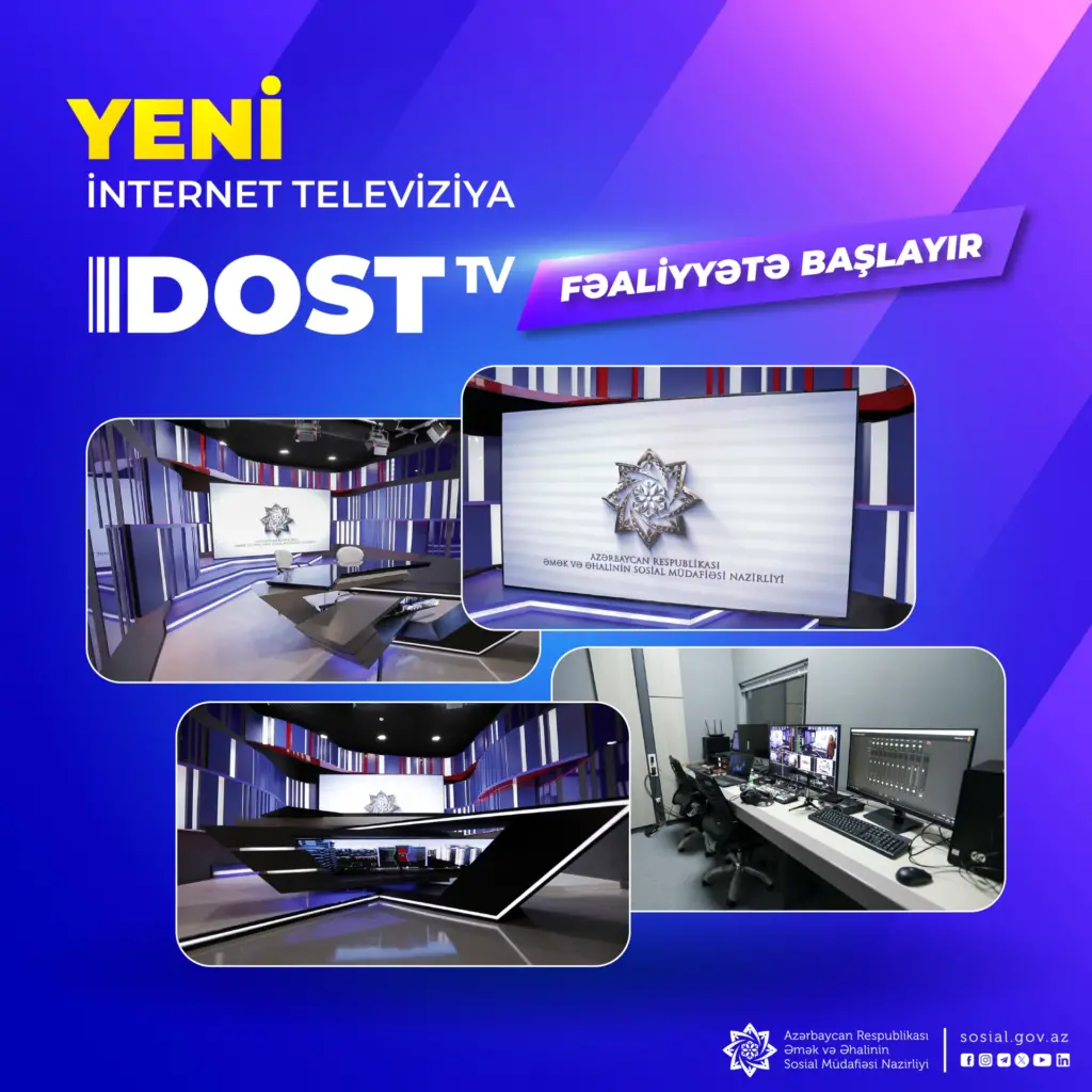 DOST TV – Azərbaycanda ilk sosial televiziya nümunəsi