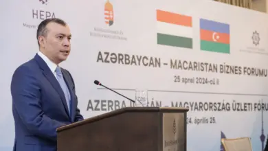 Photo of Sahil Babayev Azərbaycan-Macarıstan biznes forumunda iştirak edib